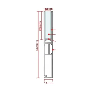 No. 9 Glass Balustrade Base Shoe
